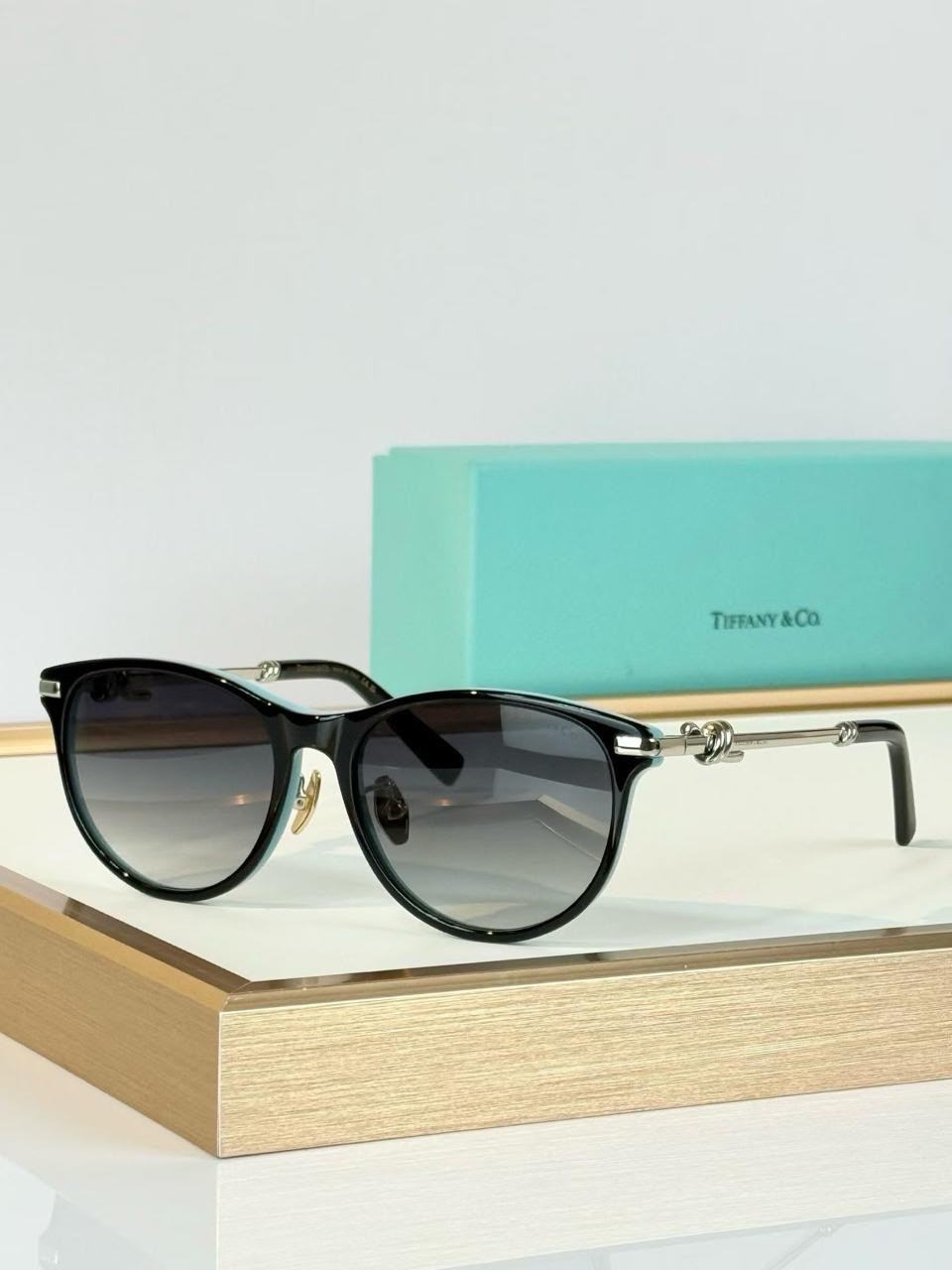Tiffany & Co Sunglasses - Black & Grey