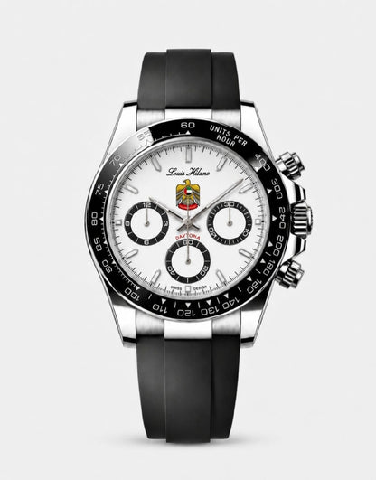 Louis Hilano Contrasting Subdial Chronograph Watch - 