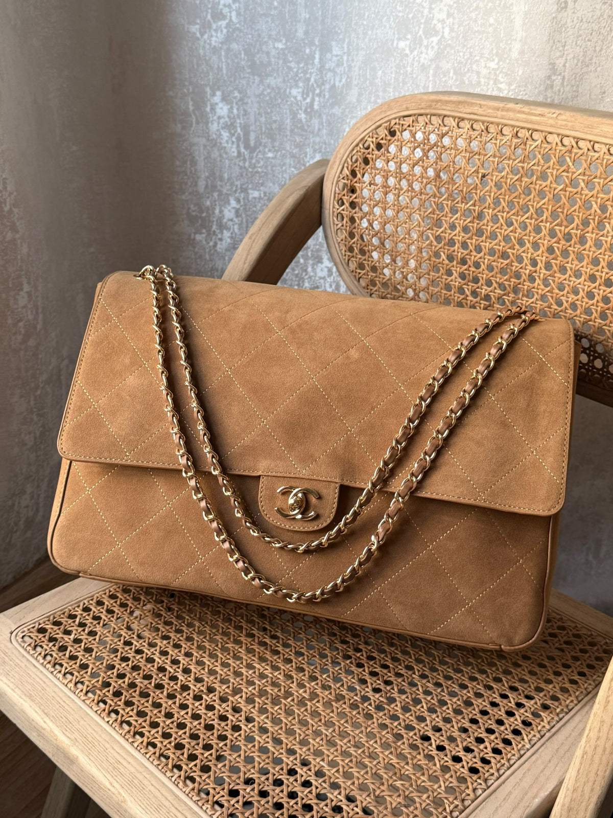 Chanel Shoulder Bag - Beige