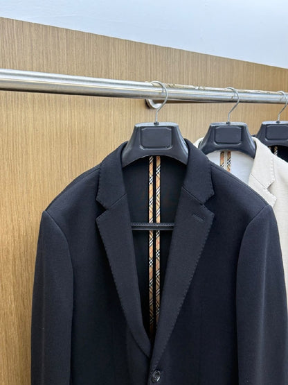 Burberry Blazer - Black, White, Navy