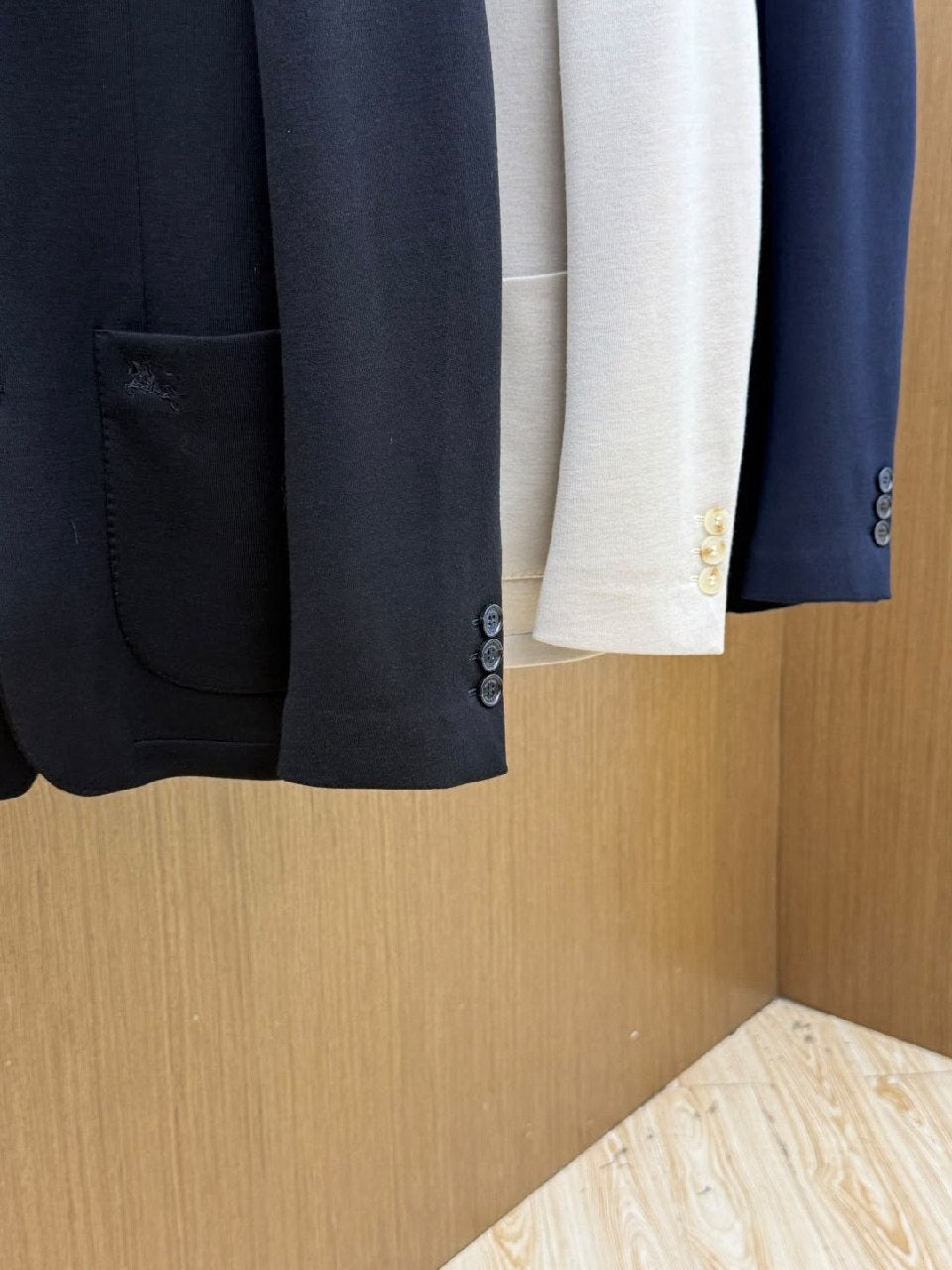 Burberry Blazer - Black, White, Navy