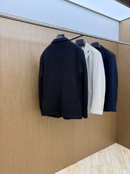 Burberry Blazer - Black, White, Navy