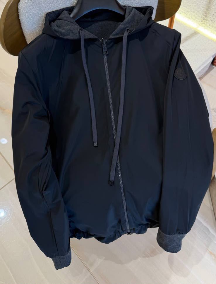 Moncler Hooded Jacket - Black