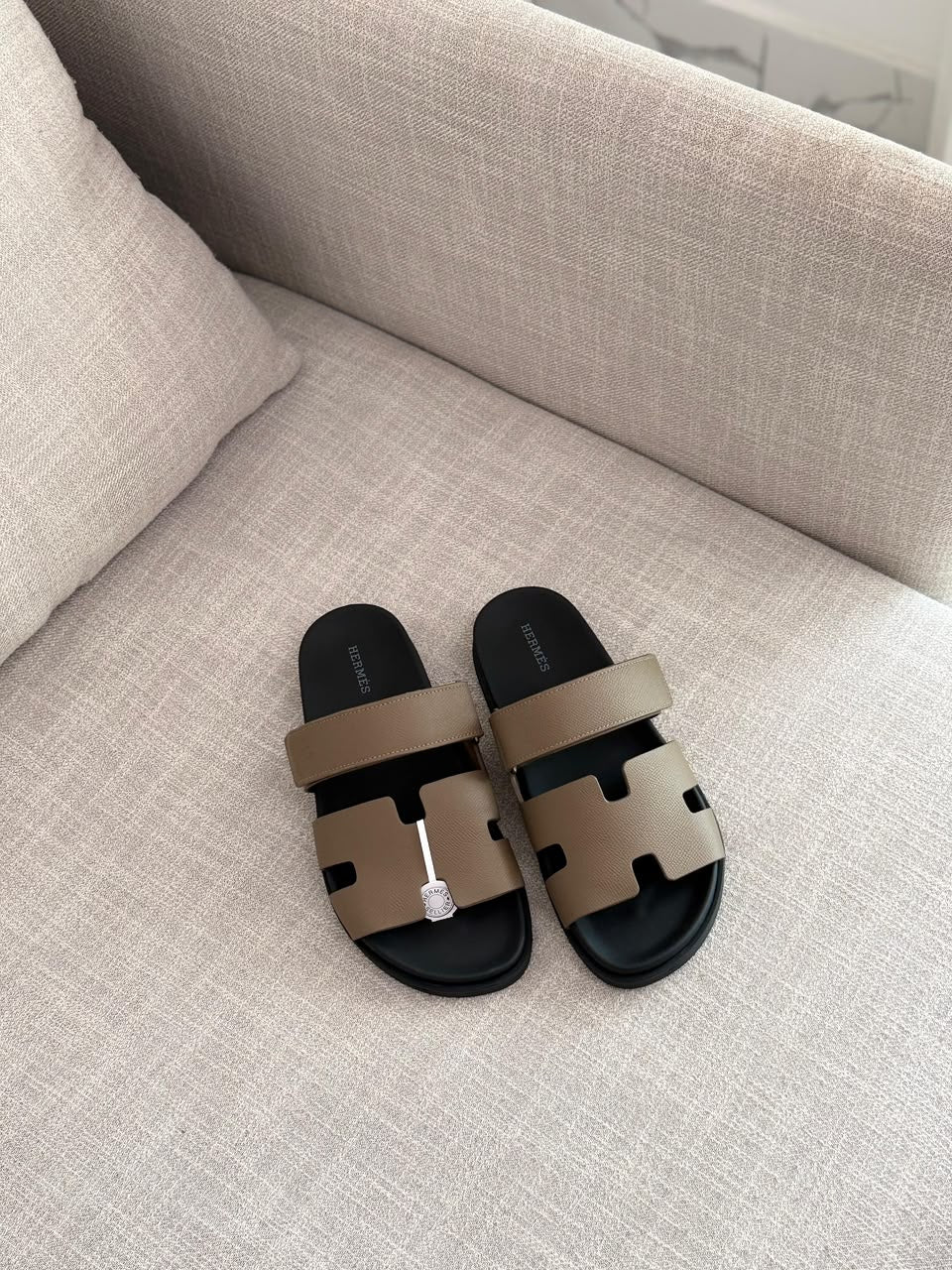 Hermès Slippers - Beige, Yellow, Black, Black & Blue, Light Blue, Blue