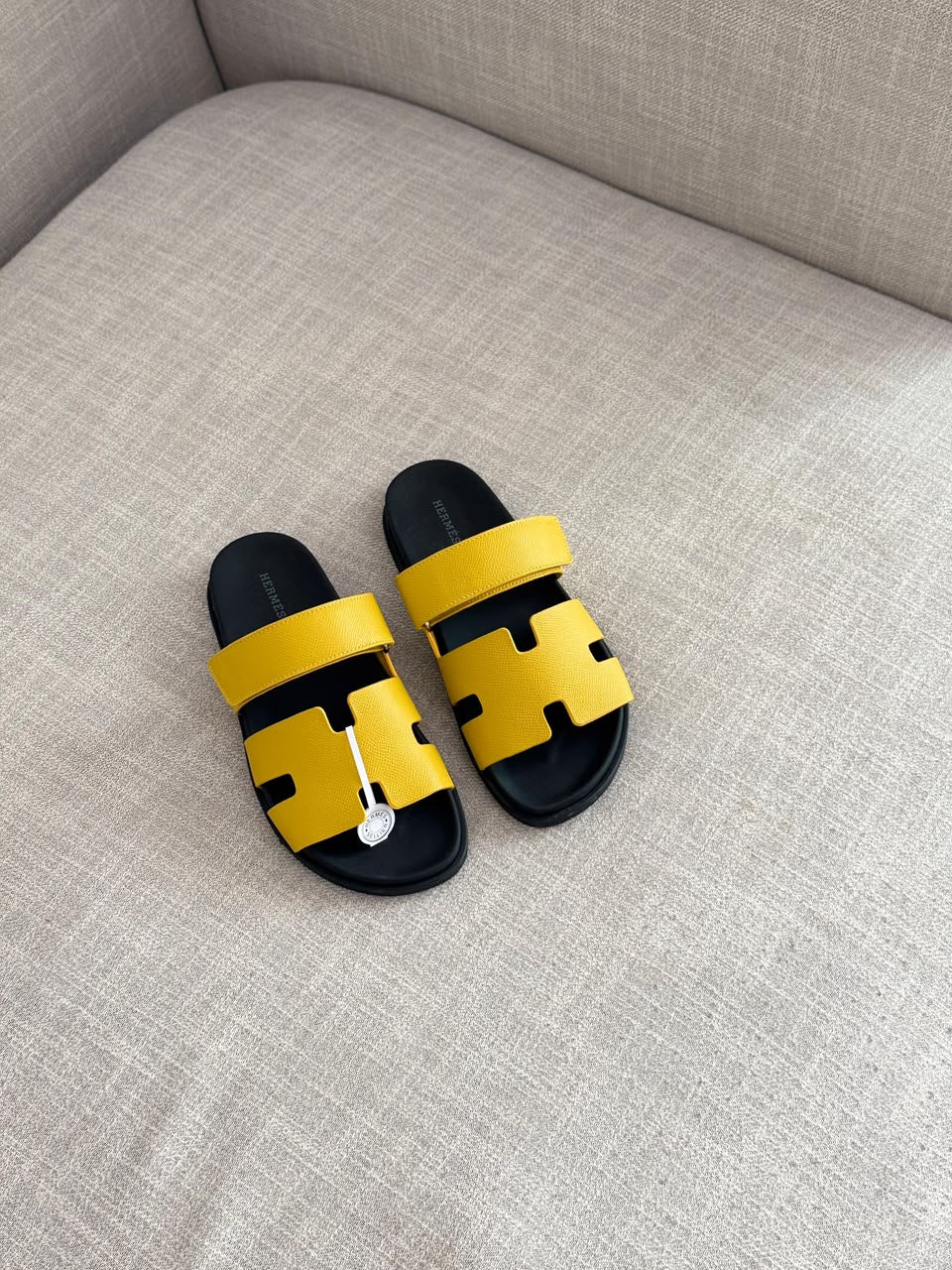Hermès Slippers - Beige, Yellow, Black, Black & Blue, Light Blue, Blue