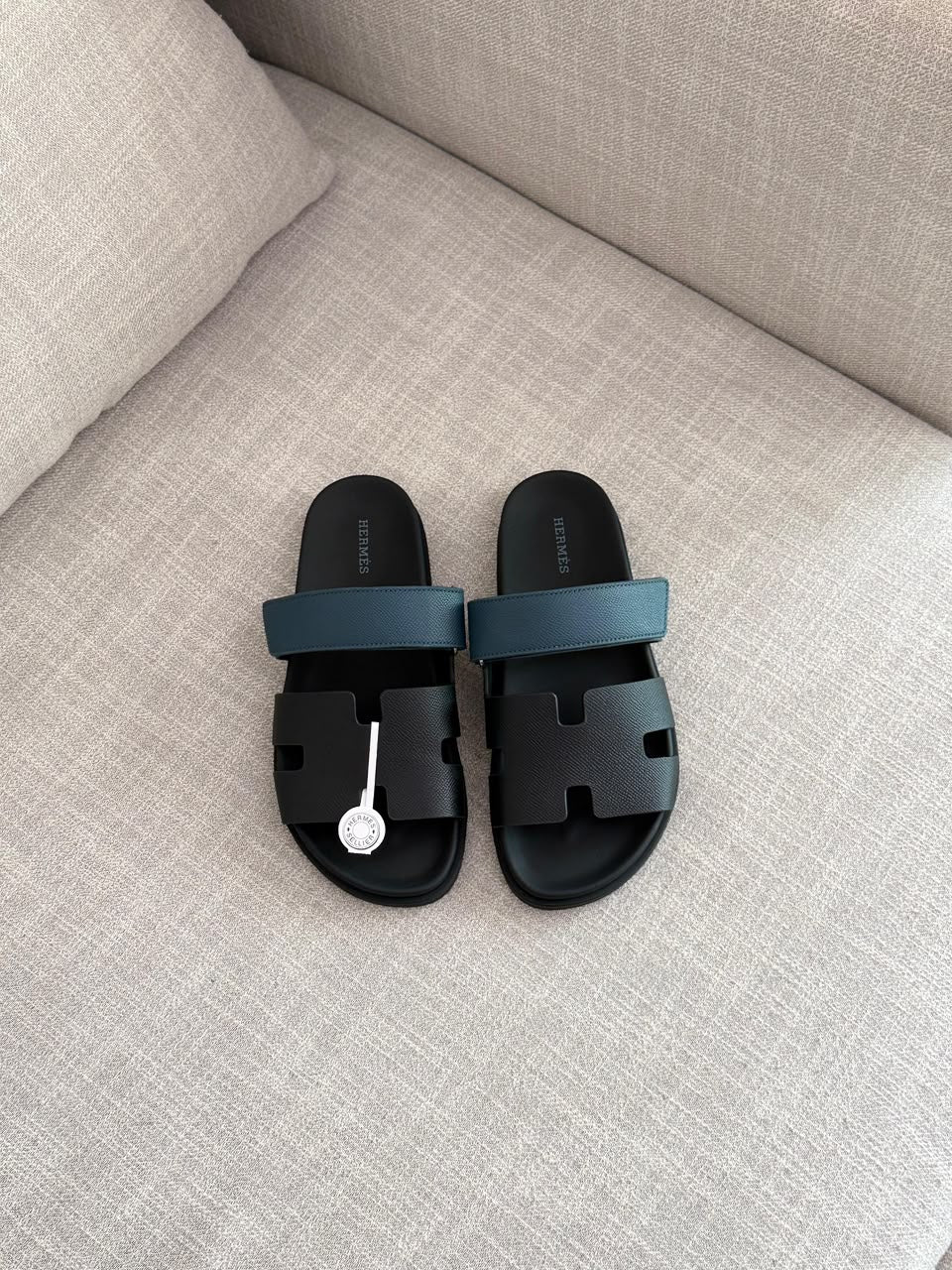 Hermès Slippers - Beige, Yellow, Black, Black & Blue, Light Blue, Blue