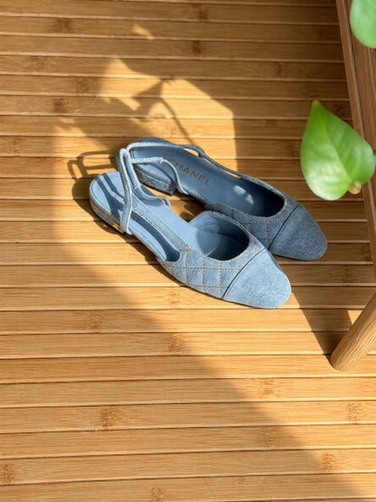 Chanel Sandals - Light Blue