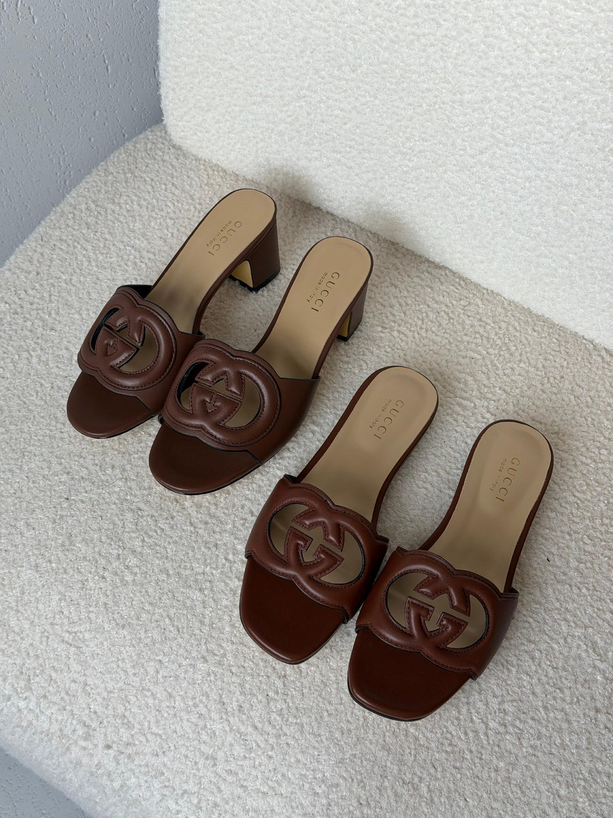 Gucci Heels - Brown