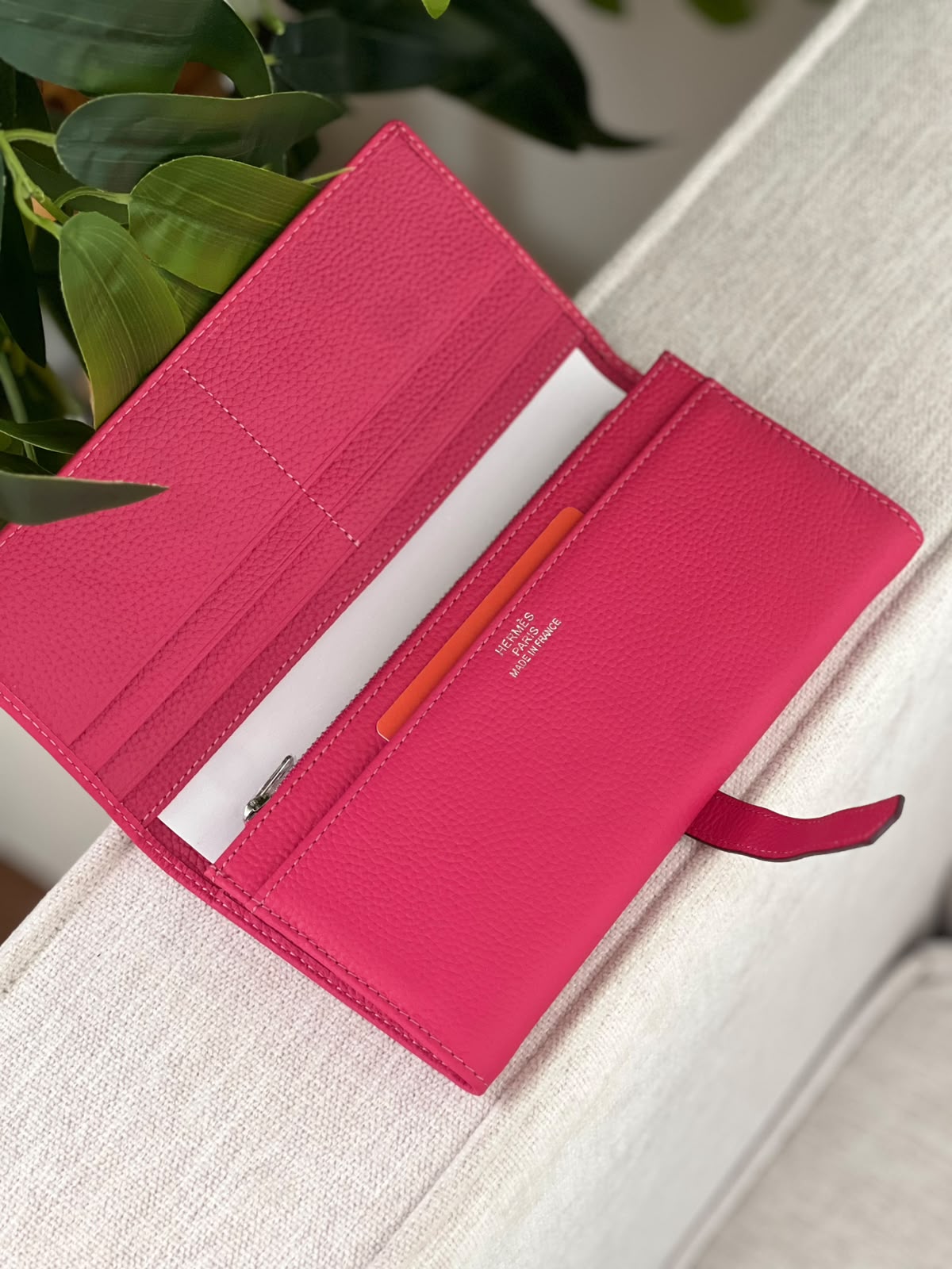Hermès Wallet - Pink