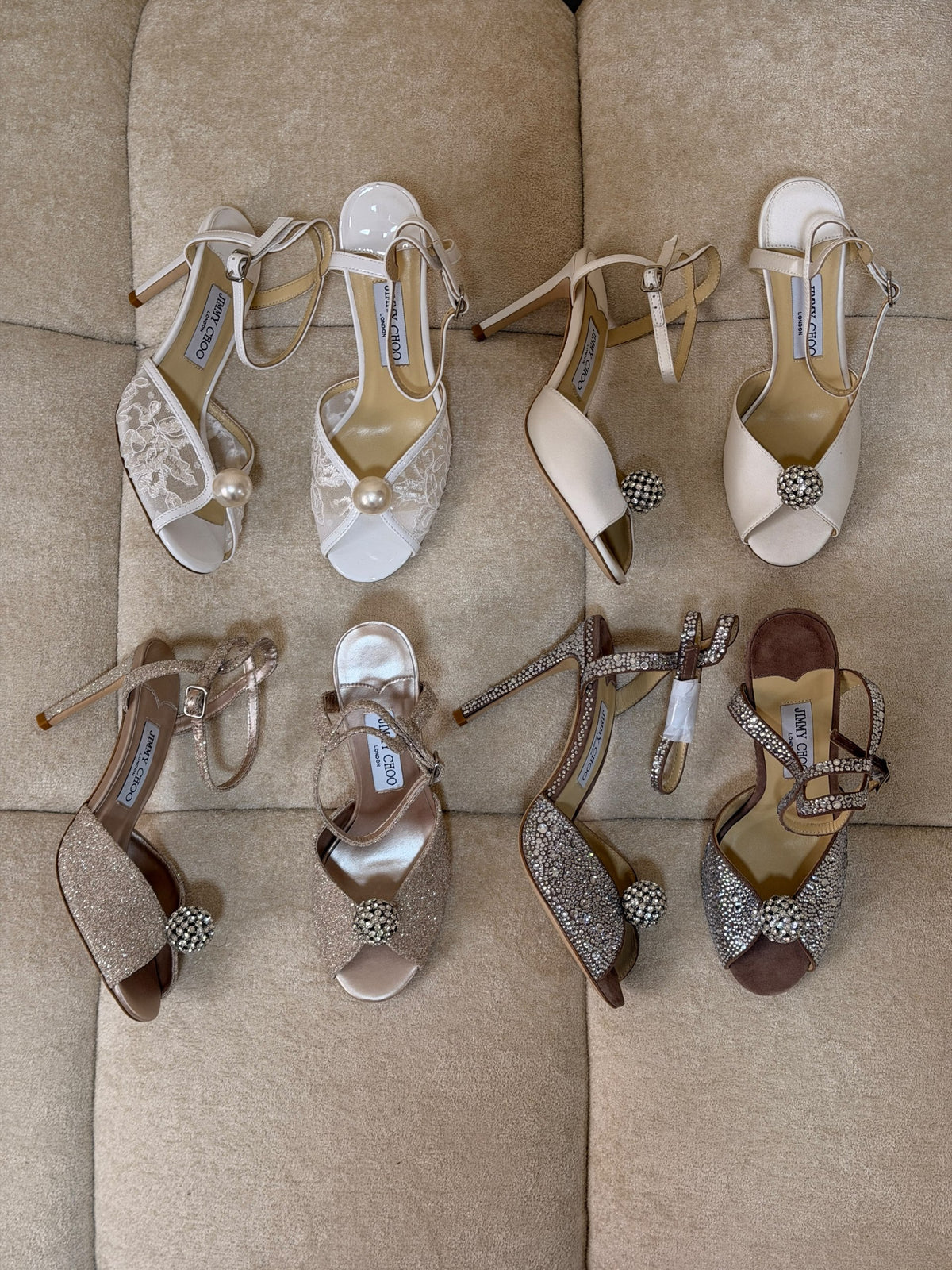 Jimmy Choo Heels - Beige