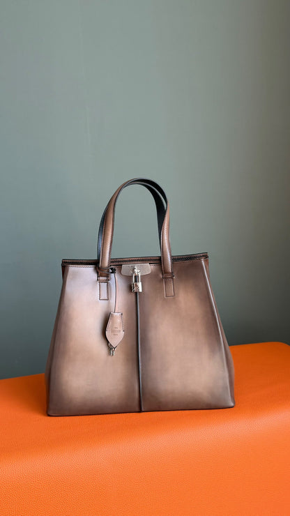 Berluti Tote Bag - Brown
