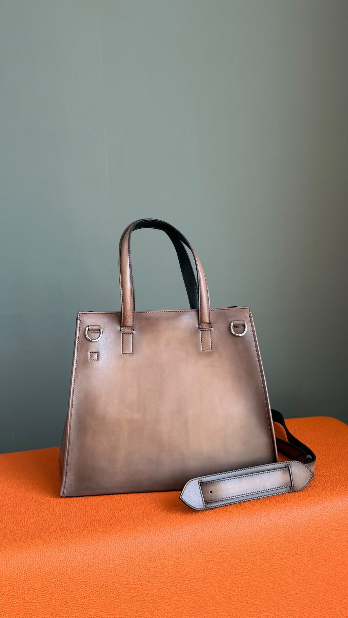 Berluti Tote Bag - Brown