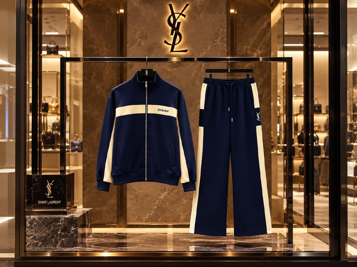 YSL Tracksuit - Navy