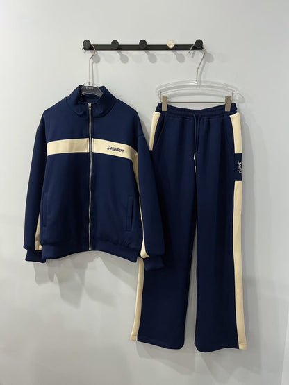 YSL Tracksuit - Navy