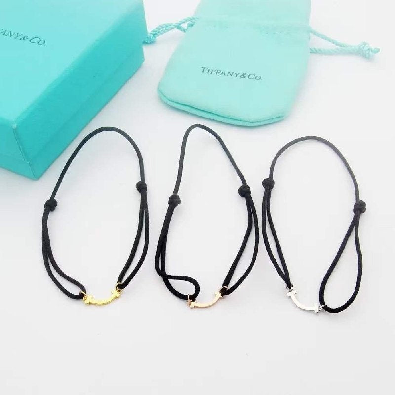 Tiffany & Co. Rope Cord Bracelet - Black, Green