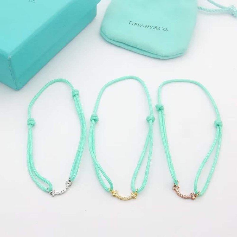 Tiffany & Co. Rope Cord Bracelet - Black, Green
