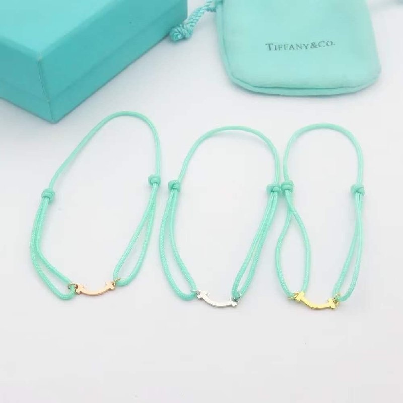 Tiffany & Co. Rope Cord Bracelet - Black, Green
