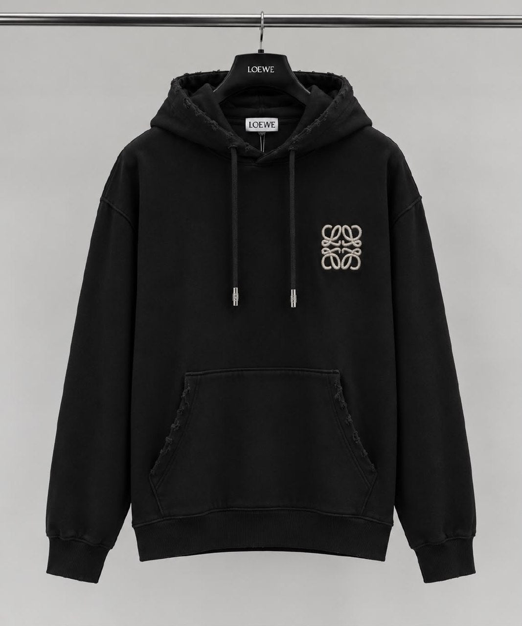 Loewe Hoodie - White, Black