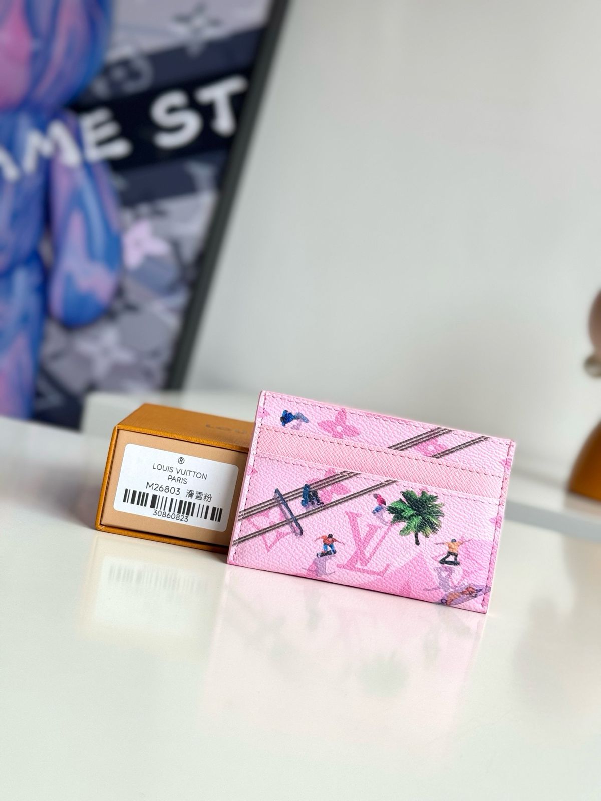 Louis Vuitton Card Holder - Pink Monogram