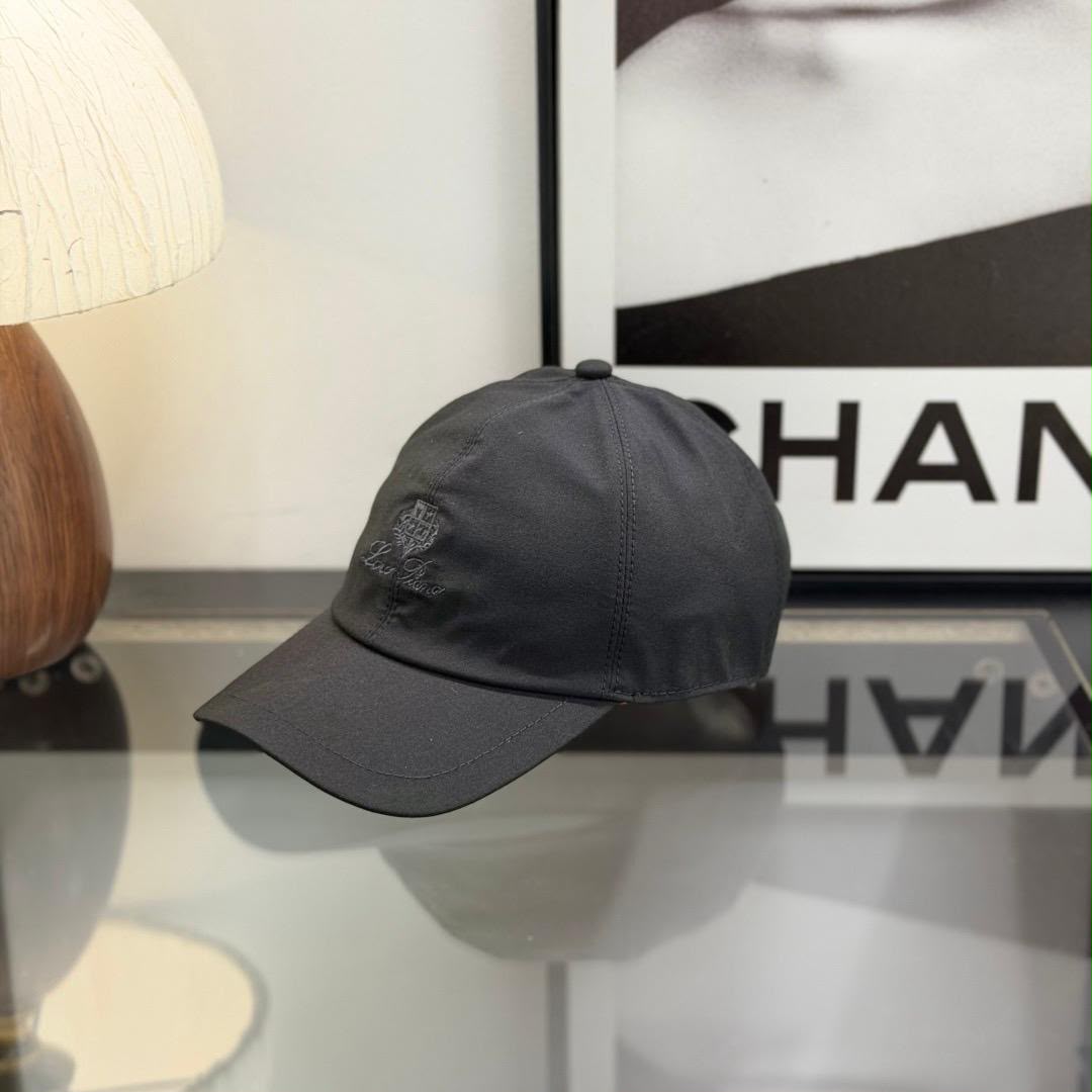 Loro Piana Cap - Dark Grey