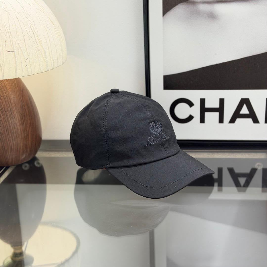 Loro Piana Cap - Dark Grey