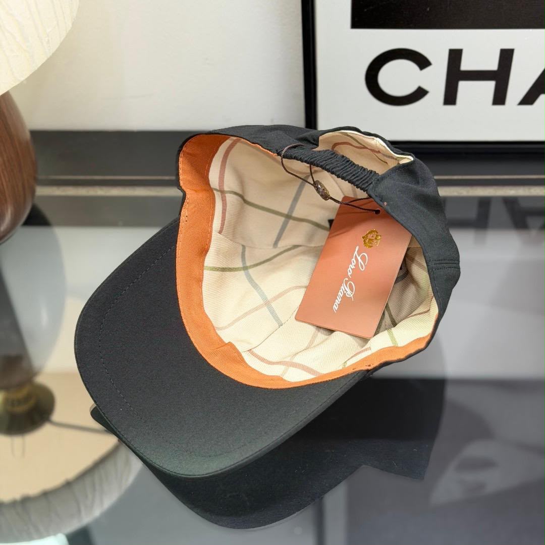 Loro Piana Cap - Dark Grey