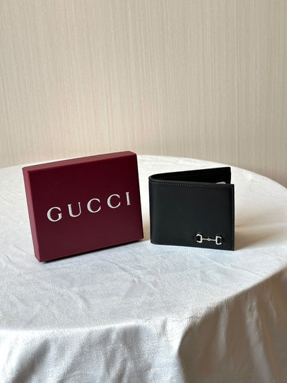 Gucci Horsebit Wallet - Black