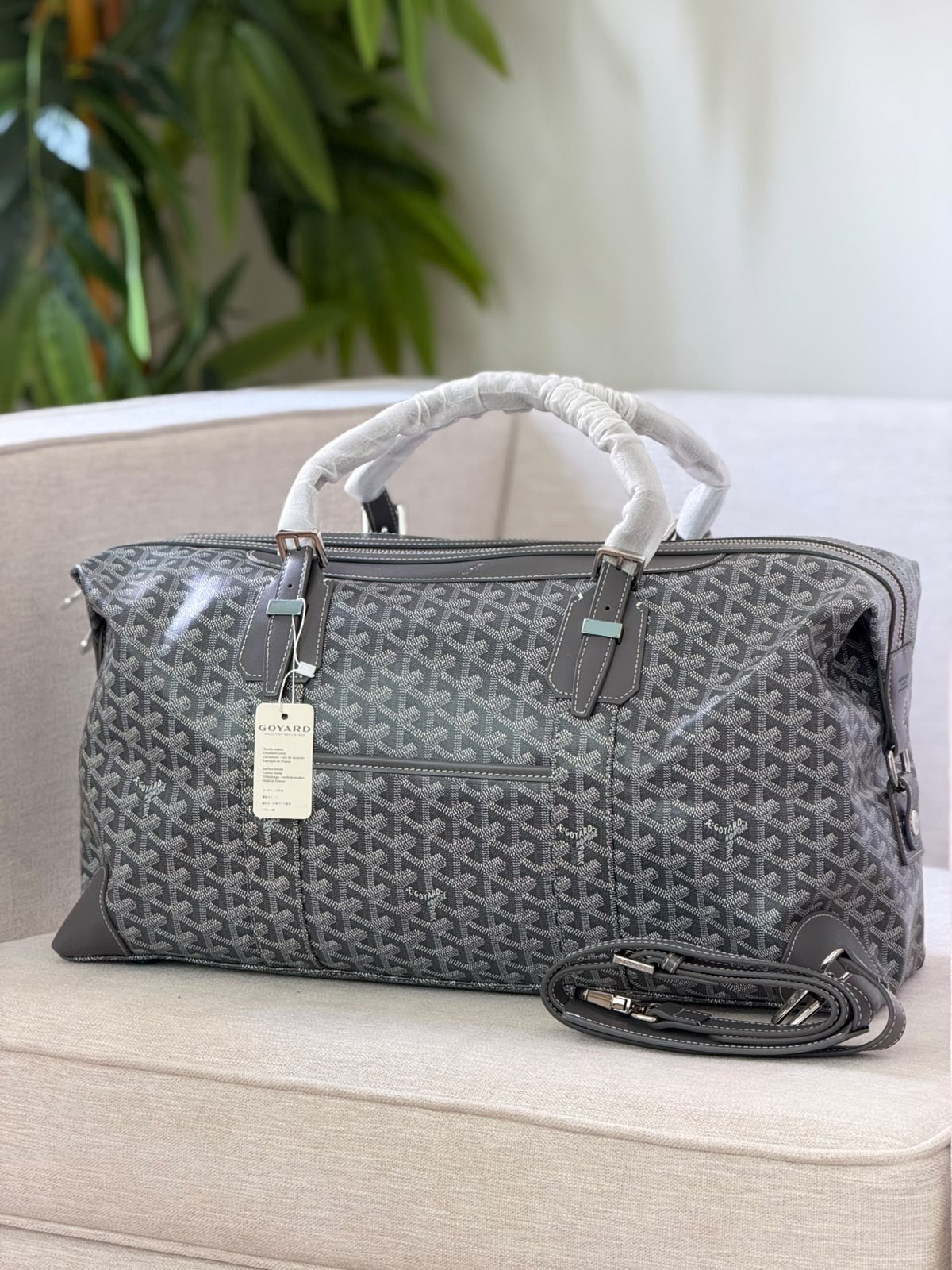 Goyard Duffel Bag - Grey