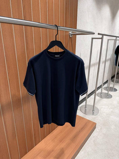 Zegna T-Shirt - Dark Blue