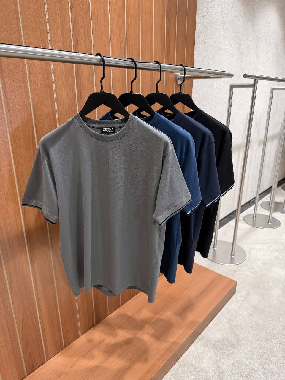 Zegna T-Shirt - Dark Blue
