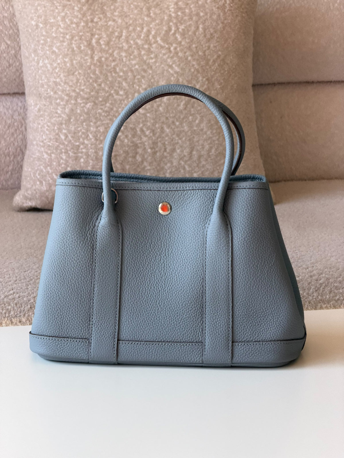 Hermès Tote Bag - Black, Light Blue, Burgundy, White, Beige, Orange, Dark Grey