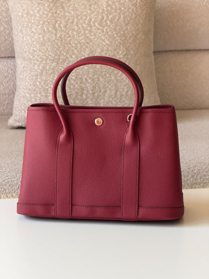 Hermès Tote Bag - Black, Light Blue, Burgundy, White, Beige, Orange, Dark Grey