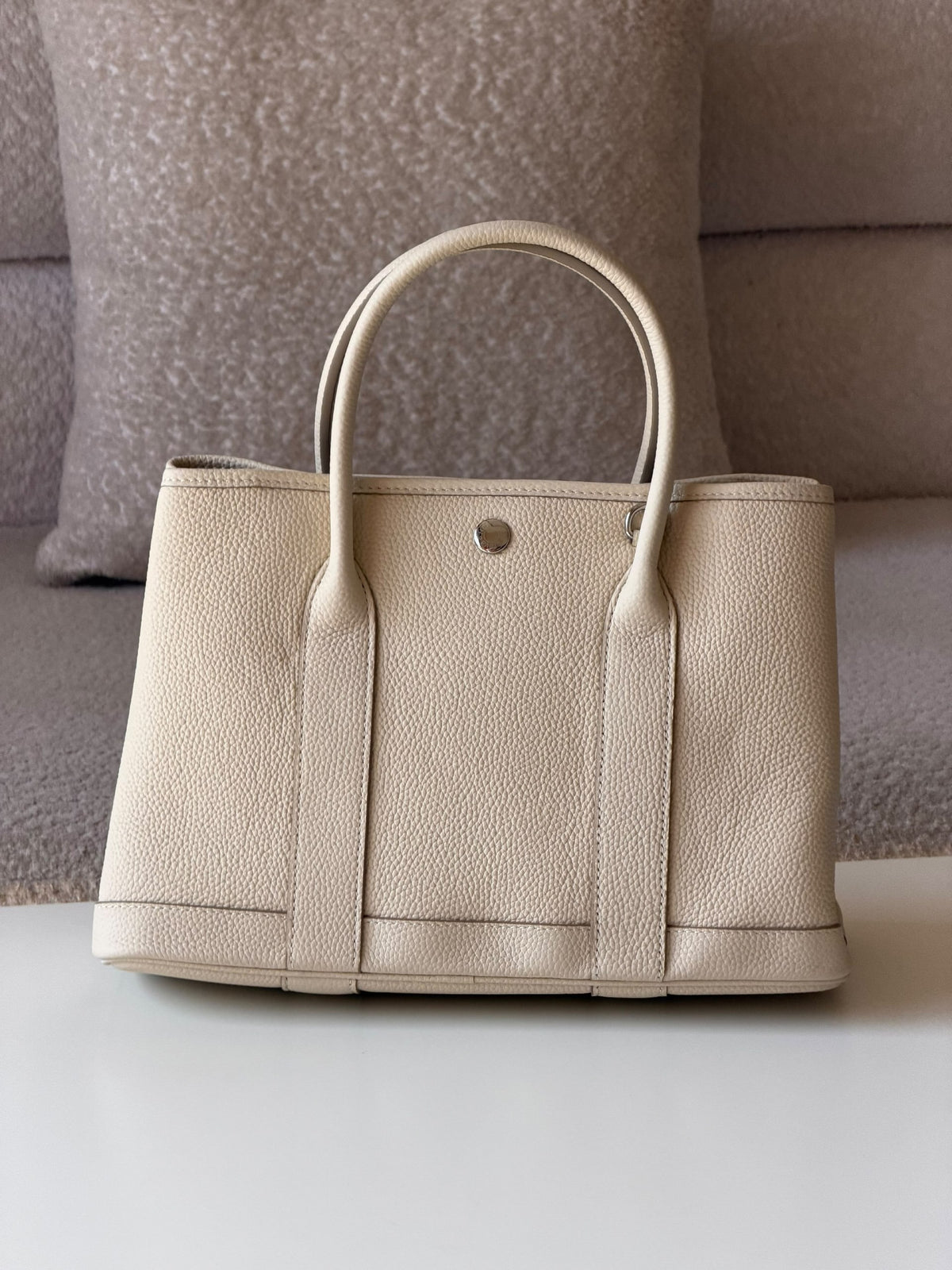 Hermès Tote Bag - Black, Light Blue, Burgundy, White, Beige, Orange, Dark Grey