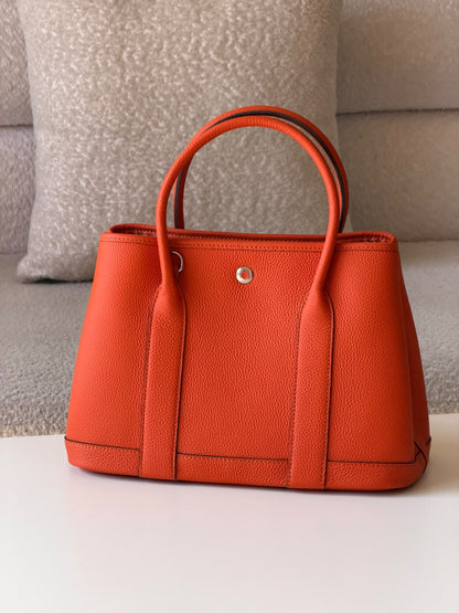 Hermès Tote Bag - Black, Light Blue, Burgundy, White, Beige, Orange, Dark Grey