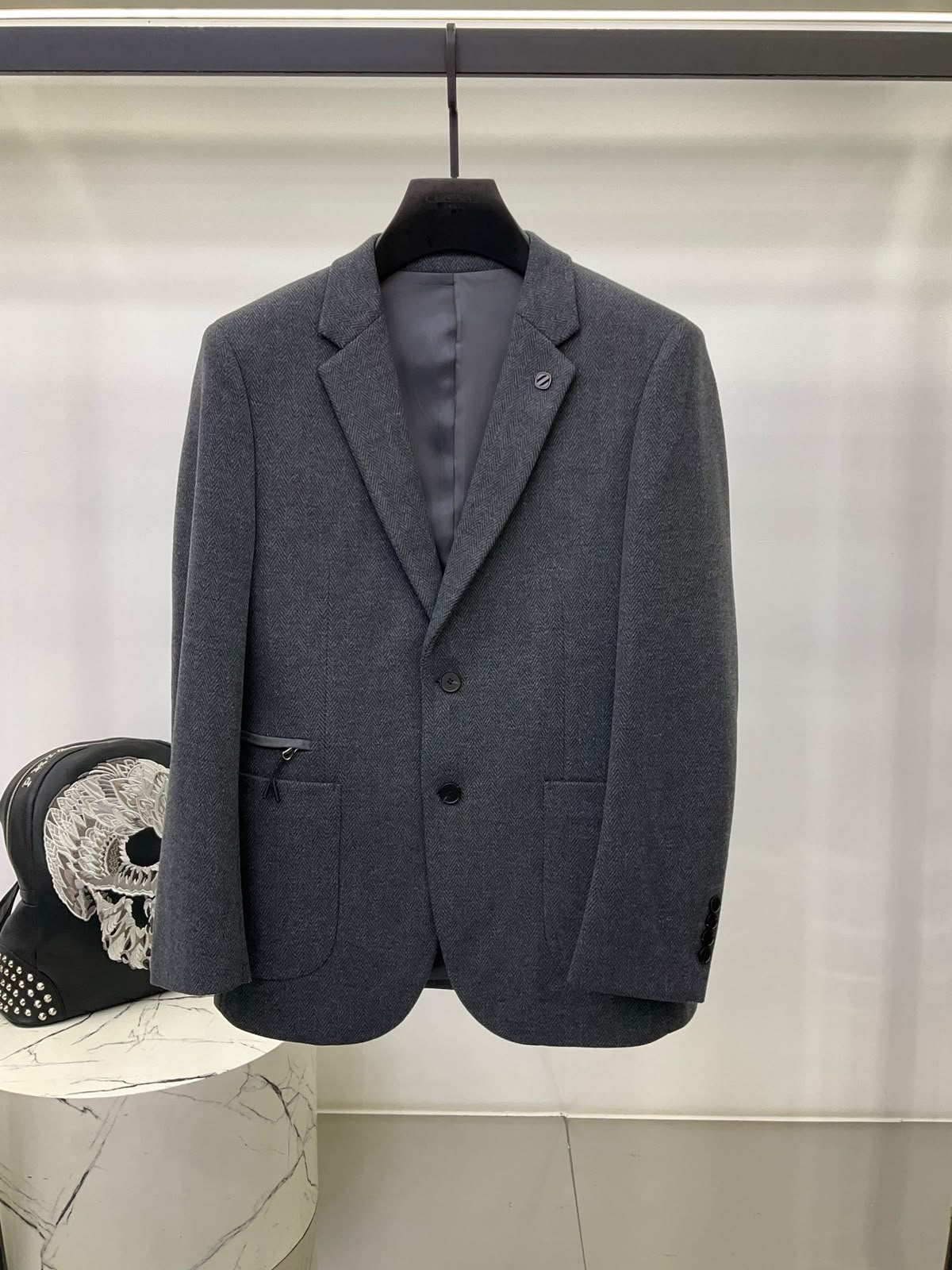 Zegna Jacket - Grey, Navy