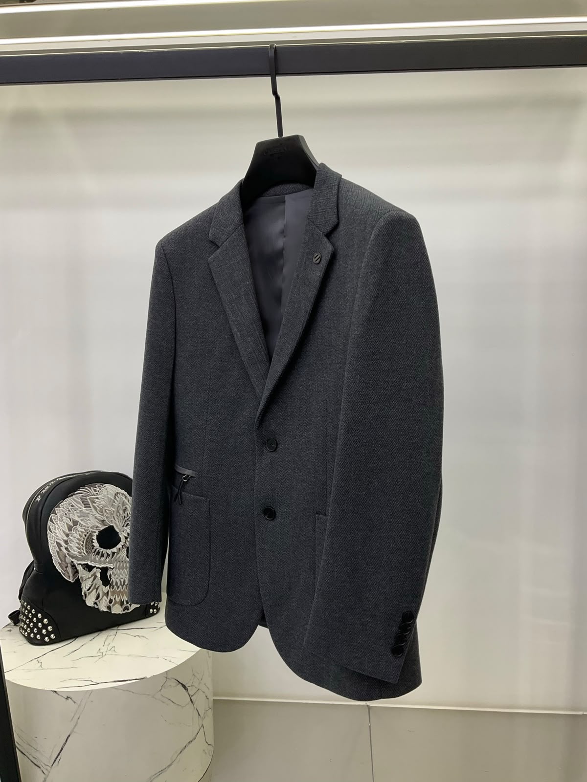 Zegna Jacket - Grey, Navy