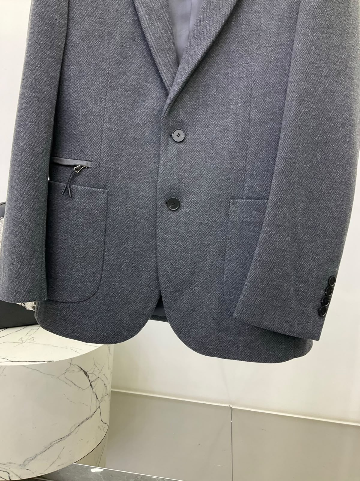 Zegna Jacket - Grey, Navy