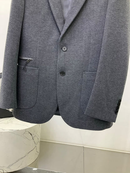 Zegna Jacket - Grey, Navy