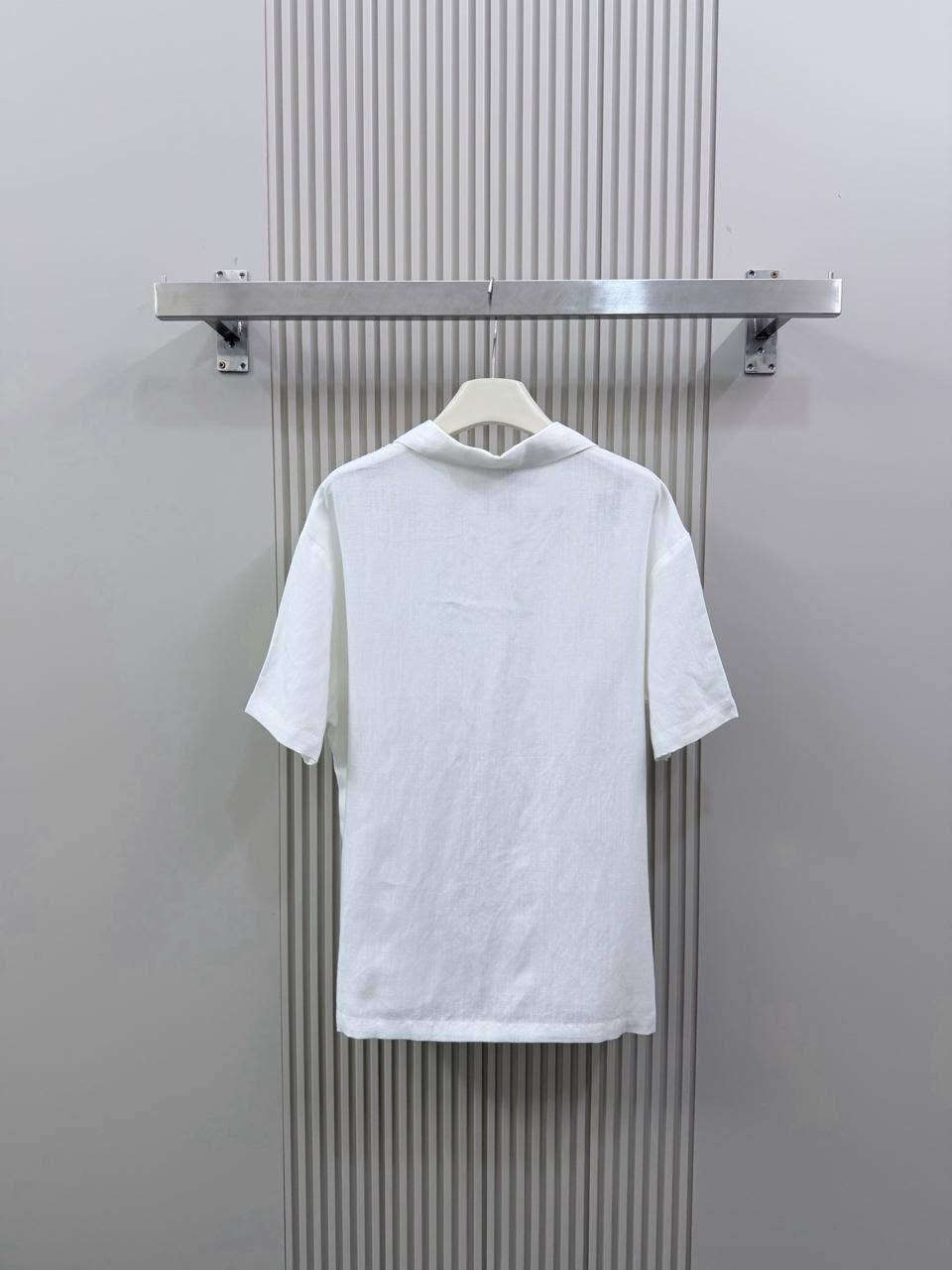Loro Piana Short Sleeve Shirt - White