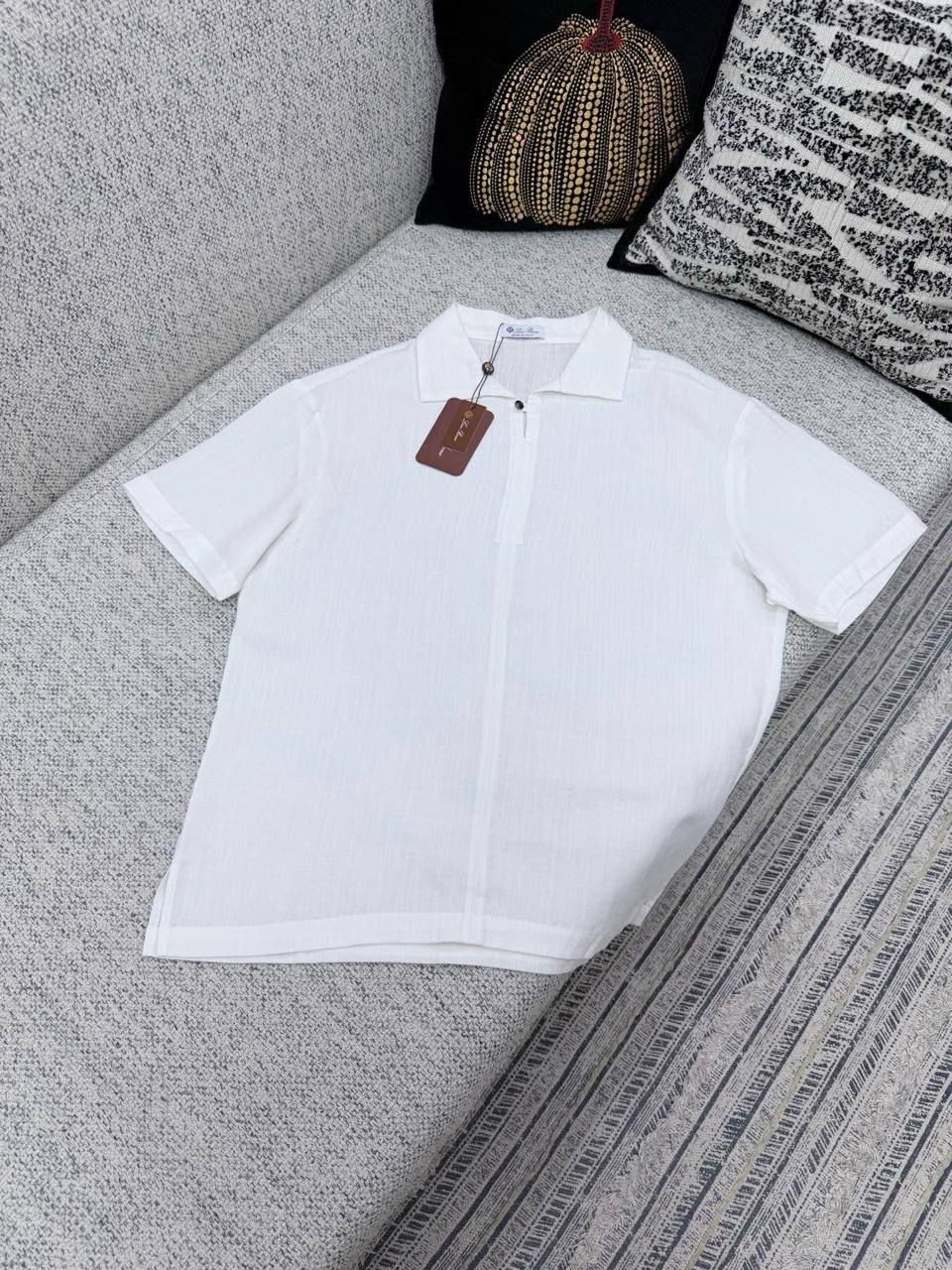 Loro Piana Short Sleeve Shirt - White