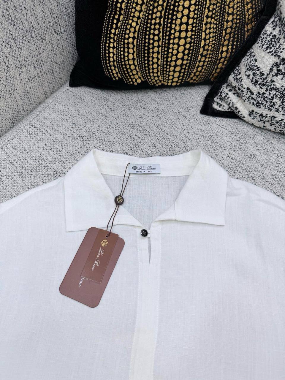 Loro Piana Short Sleeve Shirt - White
