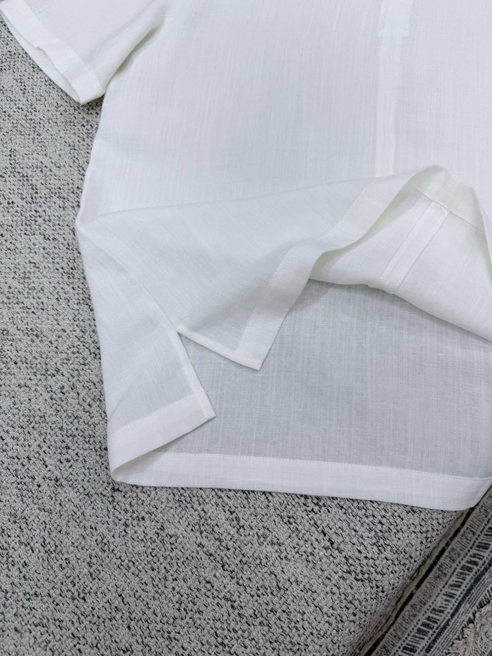 Loro Piana Short Sleeve Shirt - White