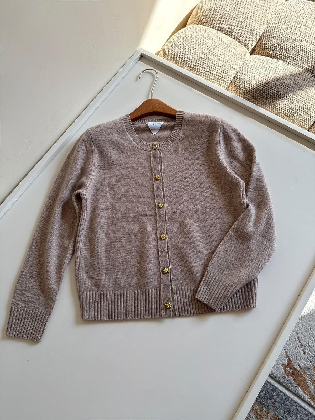 Bottega Veneta Cardigan - Beige