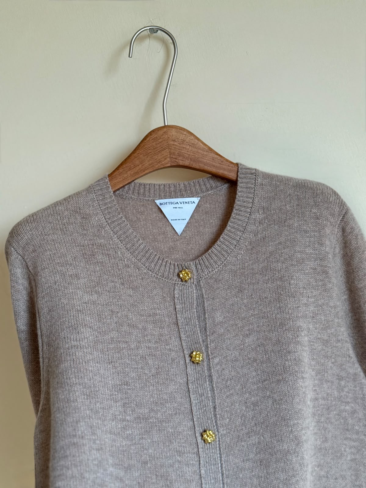 Bottega Veneta Cardigan - Beige