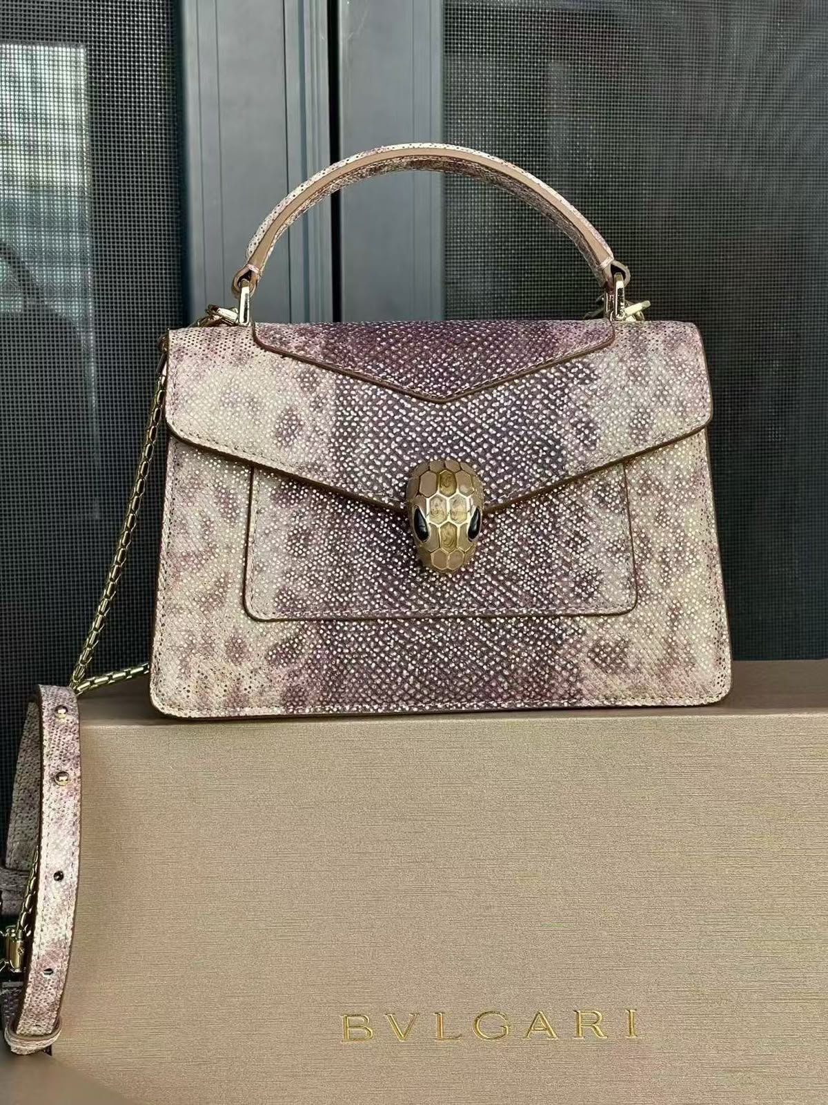 Bulgari Front Pocket Handbag - Multi