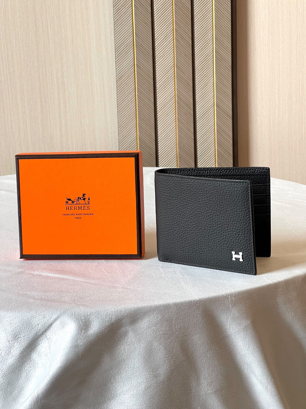 Hermès Wallet - Black, Navy, Brown, Orange, Grey, Blue, Beige