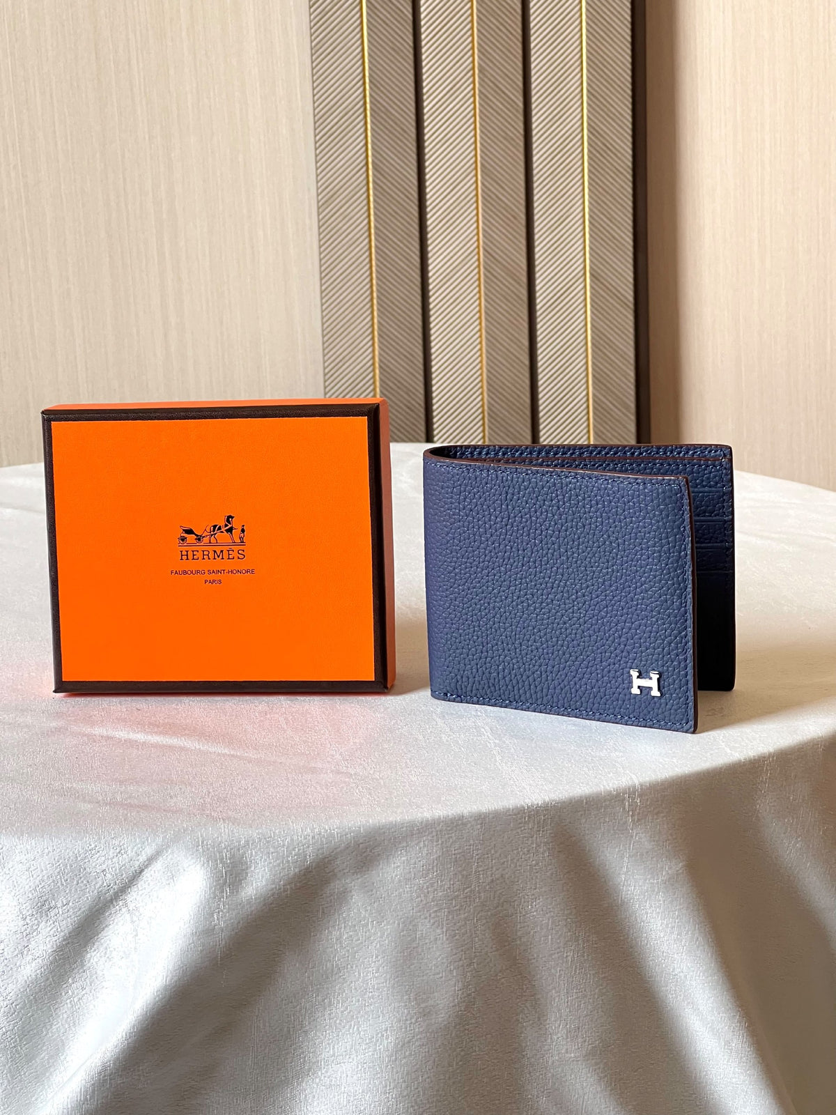 Hermès Wallet - Black, Navy, Brown, Orange, Grey, Blue, Beige