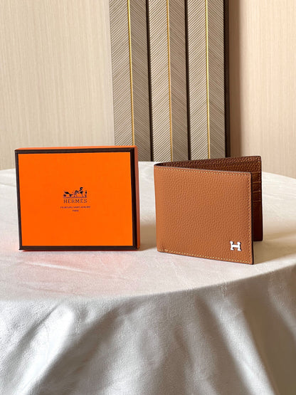 Hermès Wallet - Black, Navy, Brown, Orange, Grey, Blue, Beige