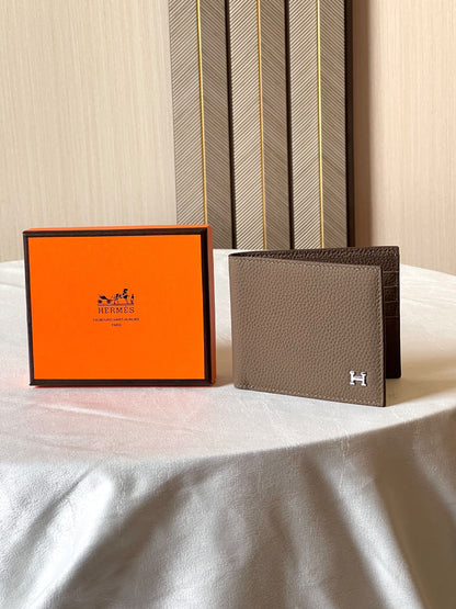 Hermès Wallet - Black, Navy, Brown, Orange, Grey, Blue, Beige