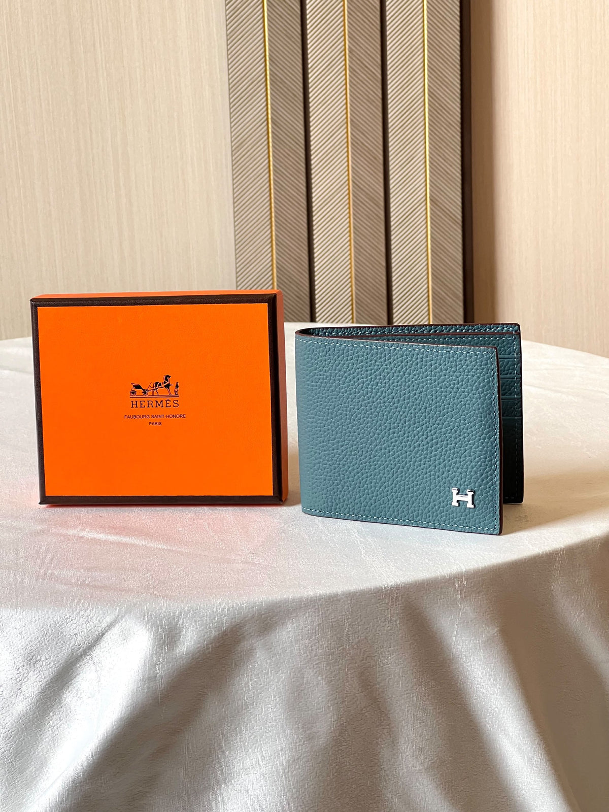 Hermès Wallet - Black, Navy, Brown, Orange, Grey, Blue, Beige